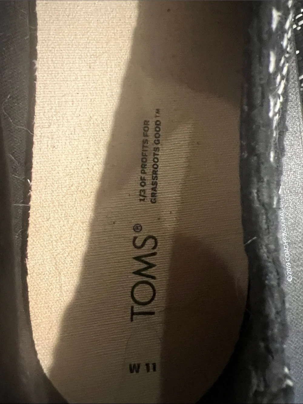 Toms classic slip